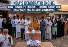 உலகின் மிகப்பெரிய வாக்காளர் திரள்: வெளிப்படைத்தன்மையுடன் இந்திய ஜனநாயகம் வலுப்பெறும் விதம்