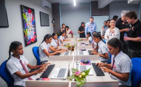 Superloop backs girls in tech with its first Colombo digital learning lab