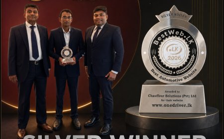 OneDriver.lk Wins Silver at BestWeb.LK 2026