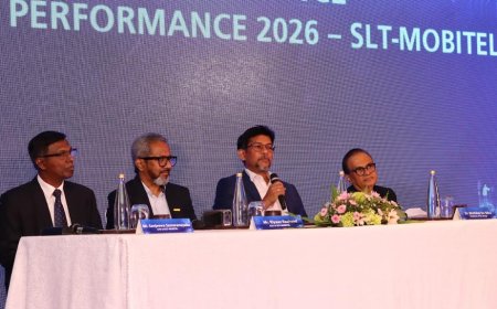 2026 முதல் அரையாண்டில் SLT குழுமத்தின் வரிக்குப் பிந்திய இலாபம் 54.4% உயர்வு – ரூ.6.6 பில்லியன் பதிவு
