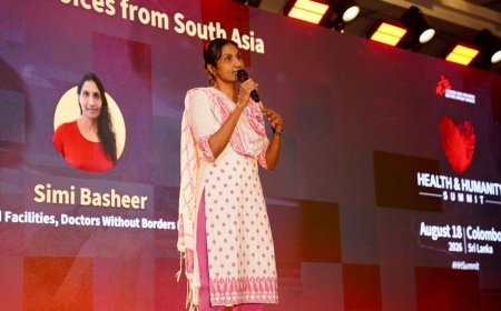 MSF South Asia Health and Humanitarian Summit Explores the Future of Humanitarianism in Colombo
