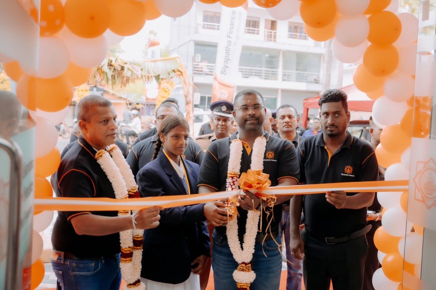 Siyapatha Finance Expands Northern Presence with New Chunnakam Branch in Jaffna
