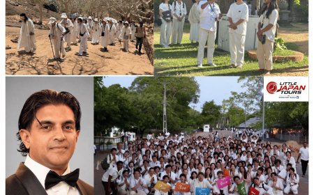 Dr. Ruwan Perera’s 250+ Japanese Delegation Begins Sri Lanka Journey with Visit to Jaya Sri Maha Bodhiya