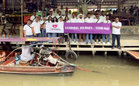 Sarvodaya Development Finance Strengthens Employee Leadership through International Learning Journey in Thailand