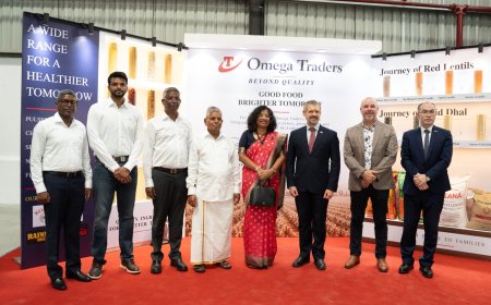 45 ஆண்டுகால பயணத்தில் புதிய அத்தியாயம்: வத்தளையில் புதிய பருப்பு மற்றும் உளுந்து பதப்படுத்தும் தொழிற்சாலையை திறந்த Omega Traders