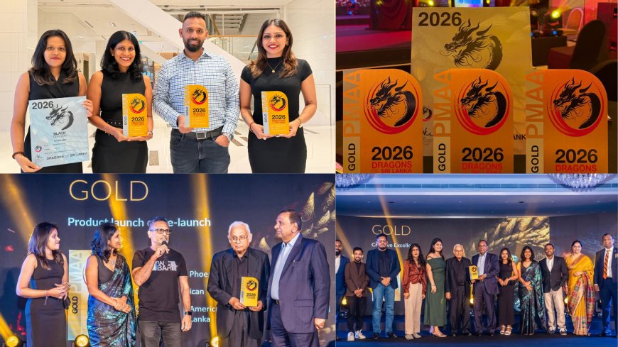 Dragons of Sri Lanka 2026 விருது விழாவில் American Premium Water நிறுவனத்திற்கு நான்கு விருதுகள்