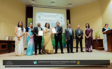 Sri Lanka Insurance General Reaffirms Sustainability Commitment with Independent Greenhouse Gas Verification