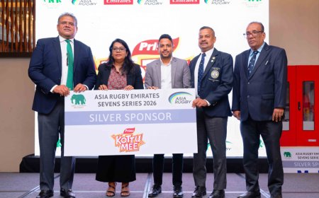 Prima KottuMee Backs Sri Lankan Rugby as Silver Sponsor of Asia Rugby Emirates Sevens Series 2026