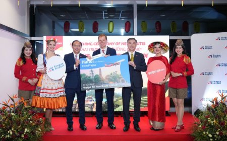 Vietjet Launches Hanoi–Prague Route via Almaty, Expanding Network to Europe