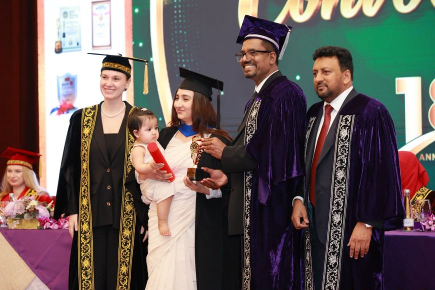 கொழும்பில் அமேசன் கல்லூரி மற்றும் வளாகத்தின் பிரமாண்ட பட்டமளிப்பு விழா – 200 பட்டதாரிகள் கௌரவிப்பு