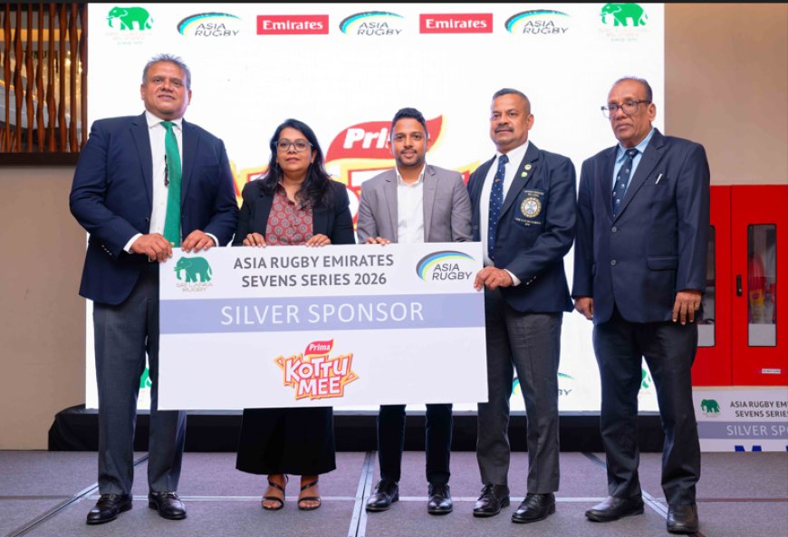 Prima KottuMee Backs Sri Lankan Rugby as Silver Sponsor of Asia Rugby Emirates Sevens Series 2026